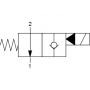 HYDROAKUMULATOR PODWÓJNY 0,5L Z ELEKTROZAWOREM NO 24V